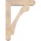 Ekena Millwork Legacy Craftsman Smooth Bracket w/ Offset Brace, Douglas Fir, 7 1/2"W x 32"D x 44"H BKT0806X32X44LEC04SDF - alternate 3